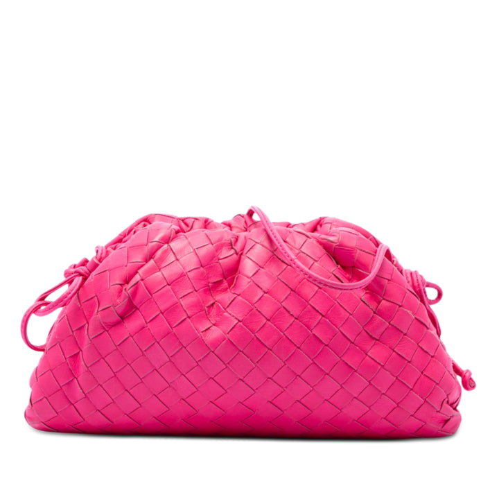 Intrecciato The Pochette Sac Mini nappa Rose
