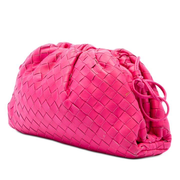 Intrecciato The Pochette Sac Mini nappa Rose