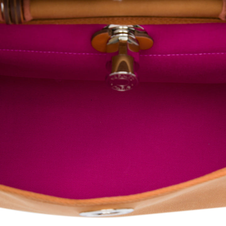 Hermès Verso Herbag Zippé 31 Marron – vue 4 – GABY PARIS