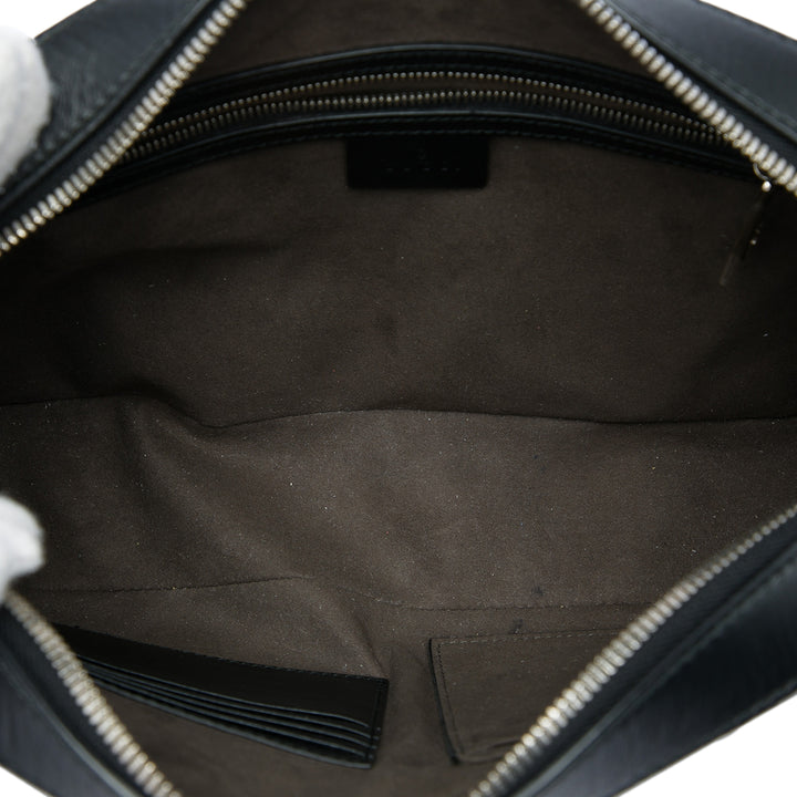 Guccissima Wristlet Pochette Noir