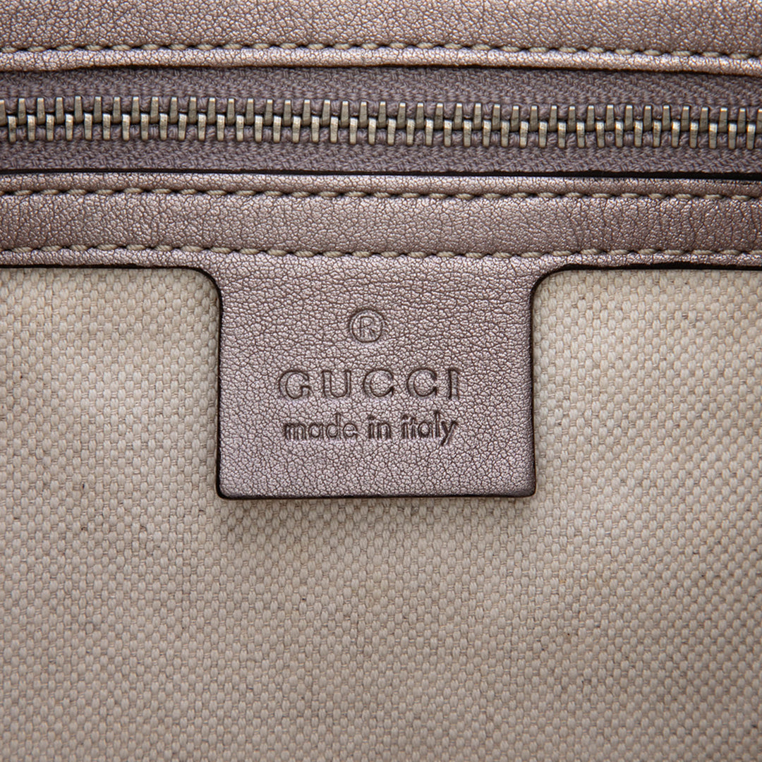 Métallisé Guccissima Twins Hobo Grand Violet
