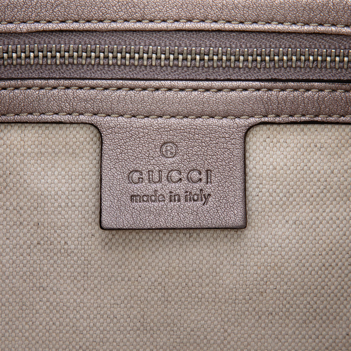 Métallisé Guccissima Twins Hobo Grand Violet