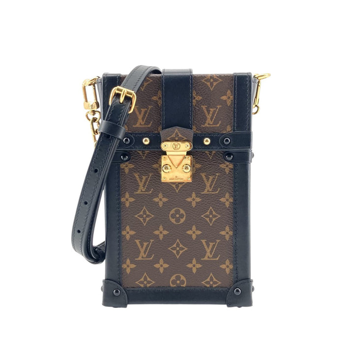 Louis Vuitton Pochette Trunk Verticale Monogram Marron