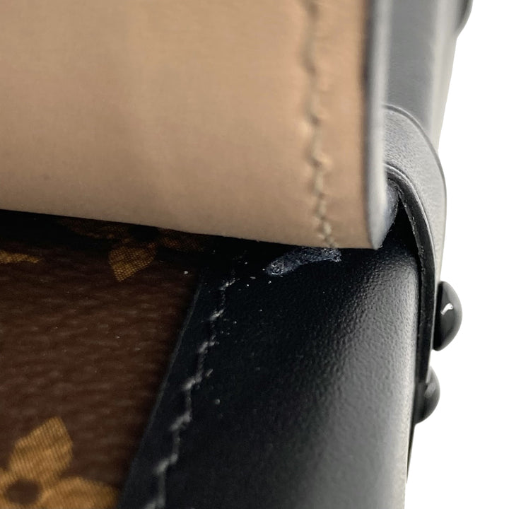 Louis Vuitton Pochette Trunk Verticale Monogram Marron