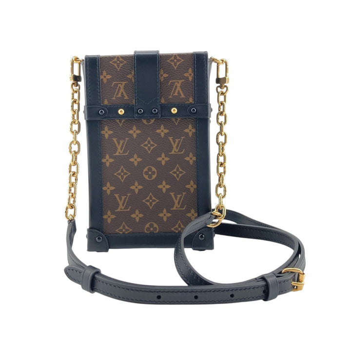 Louis Vuitton Pochette Trunk Verticale Monogram Marron
