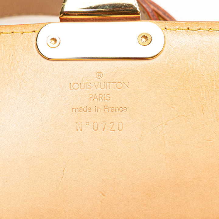 Limited Edition Monogram Vinyl Tweedy Rabat Brown - Gaby Paris