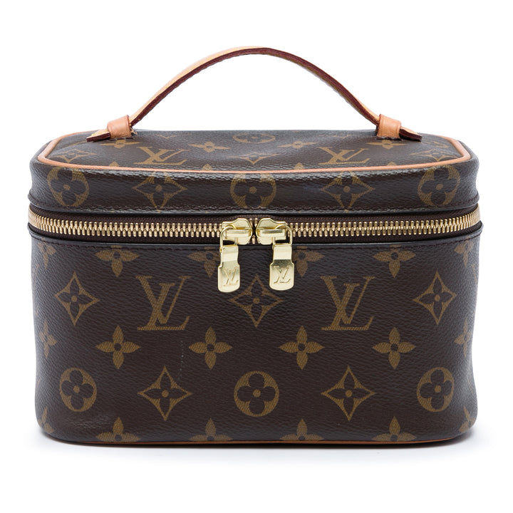 Louis Vuitton Nice Vanity Mini Monogram Marron – vue principale – GABY PARIS