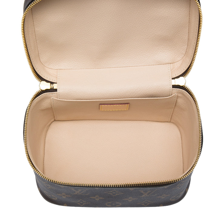 Louis Vuitton Nice Vanity Mini Monogram Marron – vue 4 – GABY PARIS