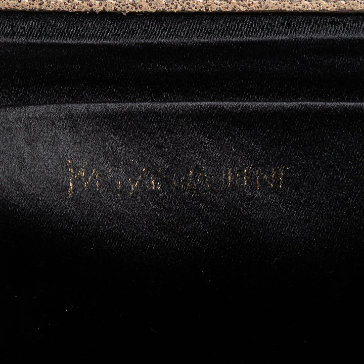 Saint Laurent Large Surpiqué Daim Monogram Belle De Jour Pochette