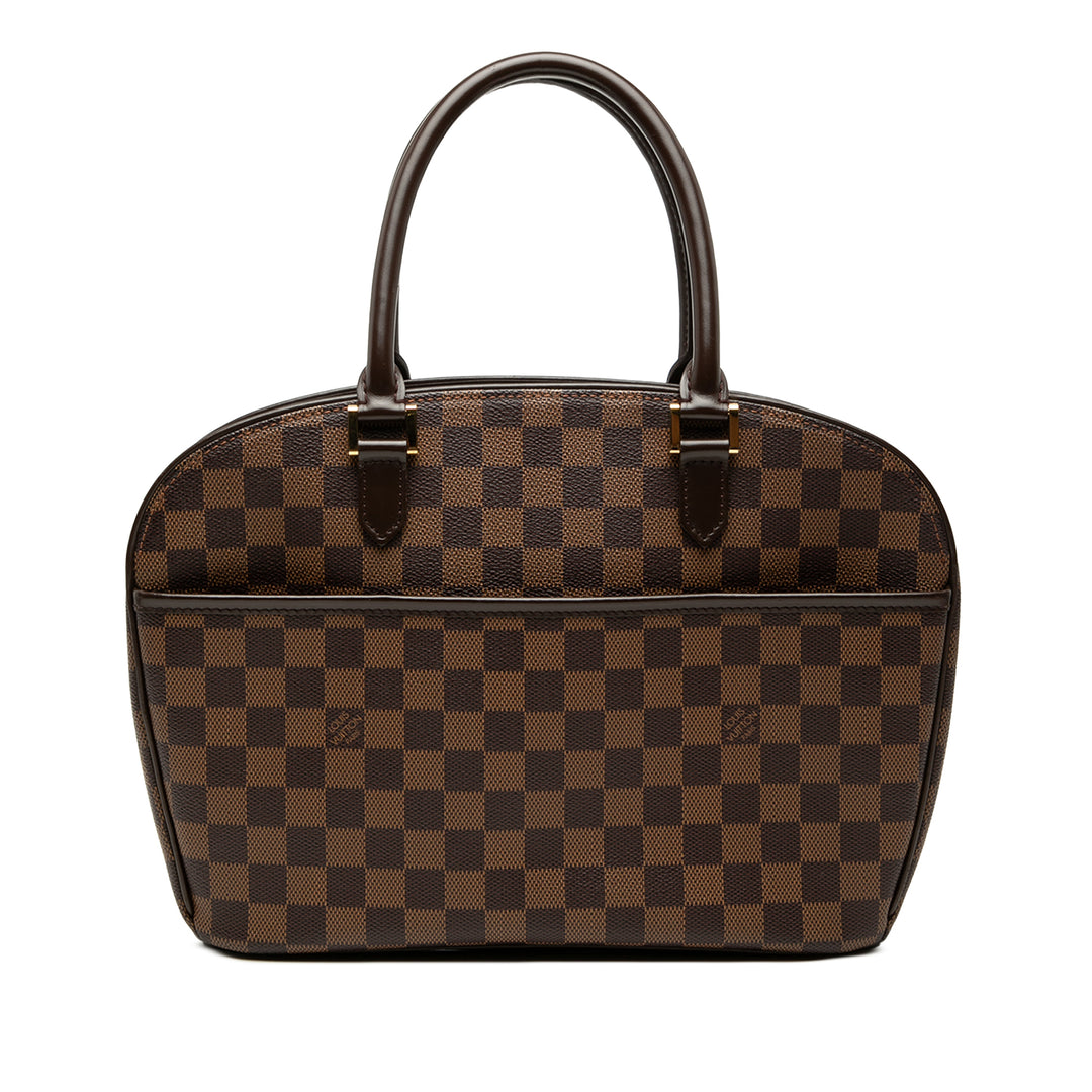 Sarria Horizontal Damier Ébène Marron