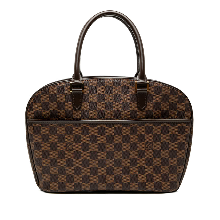 Sarria Horizontal Damier Ébène Marron