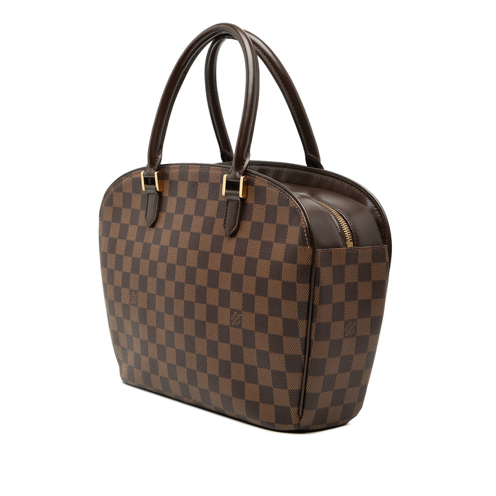 Sarria Horizontal Damier Ébène Marron