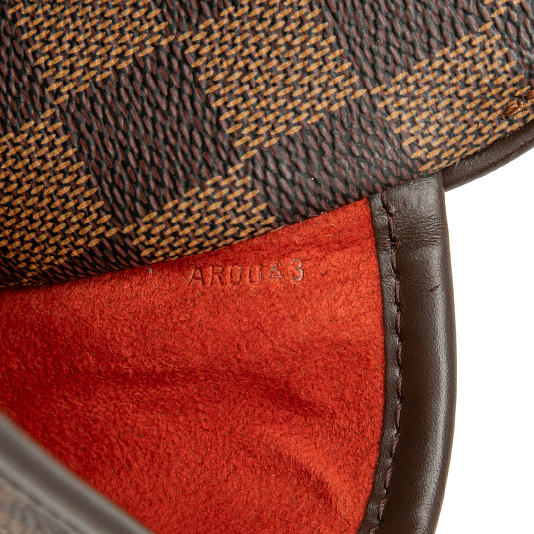 Sarria Horizontal Damier Ébène Marron