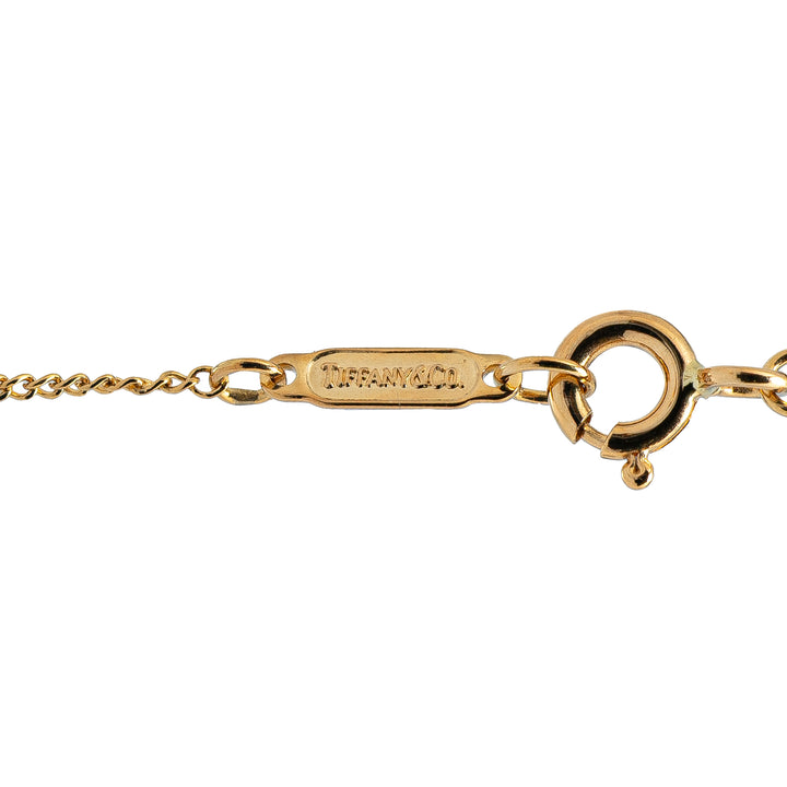 18K Yellow Gold Leaf Heart Pendant Necklace Gold - Gaby Paris