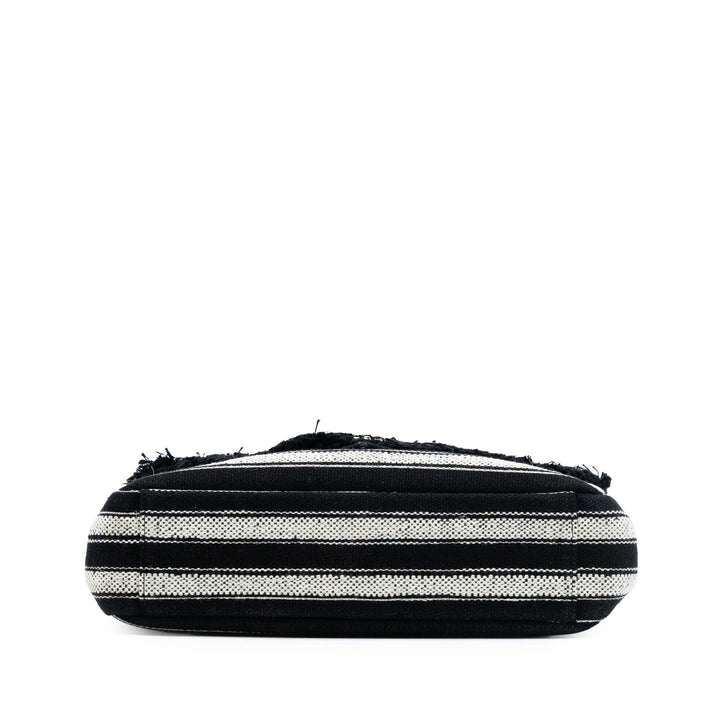 Saint Laurent Large Chevron Berber Monogram College Sac
