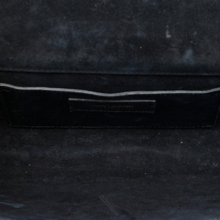 Saint Laurent Cassandre Pompon Pochette Noir – vue 4 – GABY PARIS