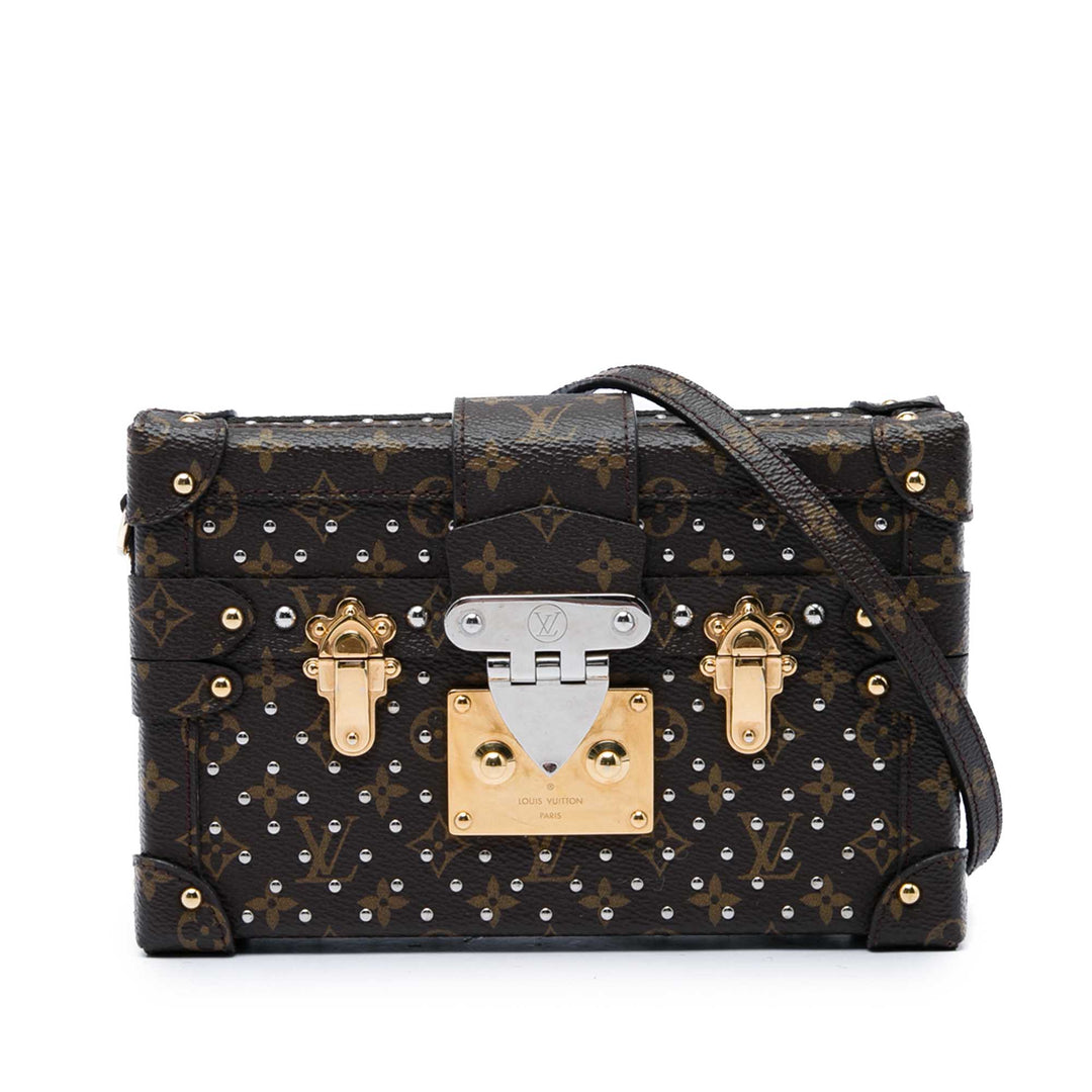 clouté Petite Malle Monogram Marron