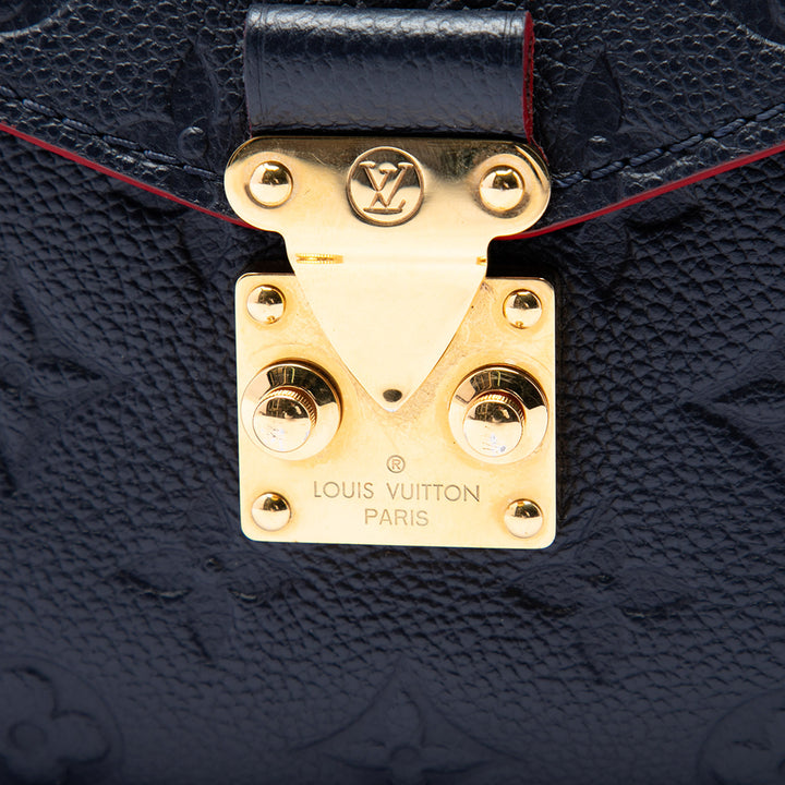 Louis Vuitton Pochette Métis Monogram Empreinte Bleu – vue 5 – GABY PARIS