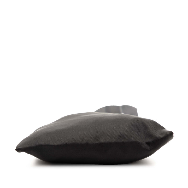 Prada Tessuto Zip Top Sac porté croisé Noir