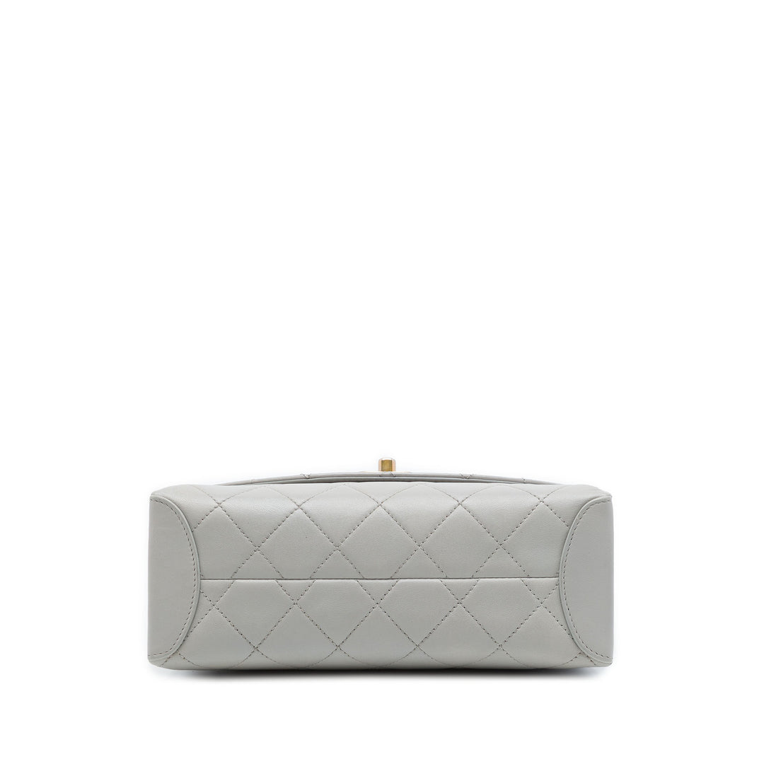 Chanel Trendy Spirit sac à Moyen Cuir d'agneau Gris