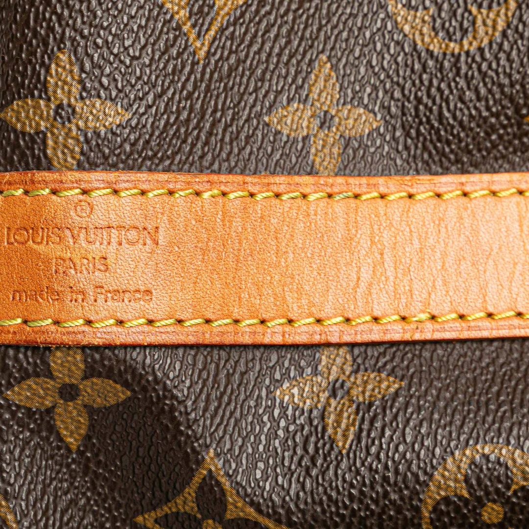 Louis Vuitton Monogram Keepall Bandouliere 55 Marron