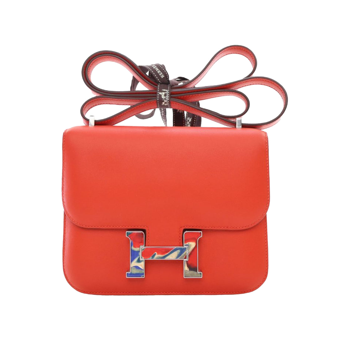 Hermès Marble Constance 18 Mini Cuir Swift
