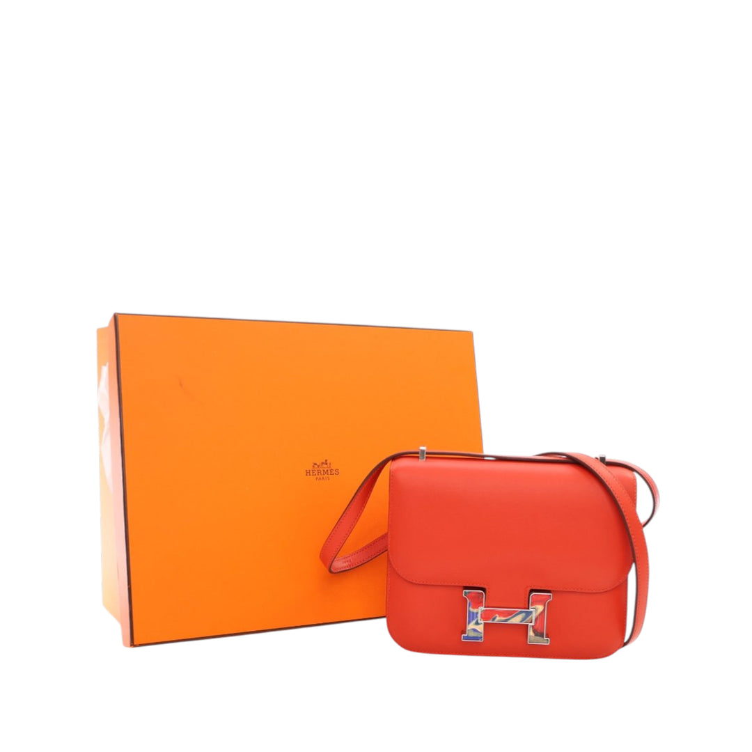 Hermès Marble Constance 18 Mini Cuir Swift