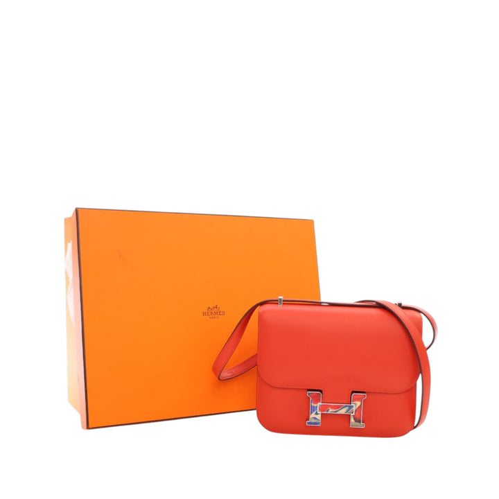 Hermès Marble Constance 18 Mini Cuir Swift