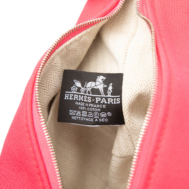 Hermès Small Toile Bride A Brac Étui