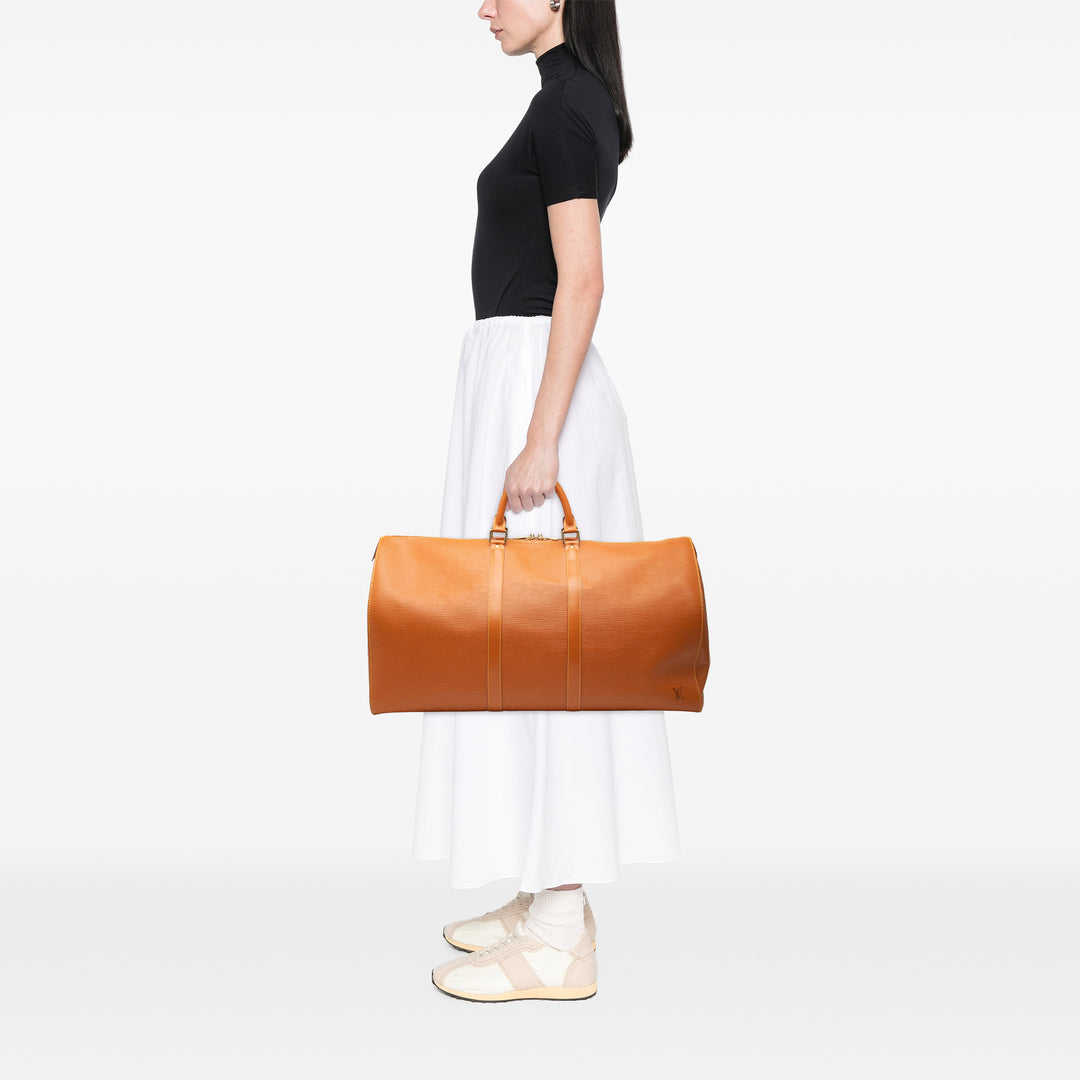 Louis Vuitton Epi Keepall 55