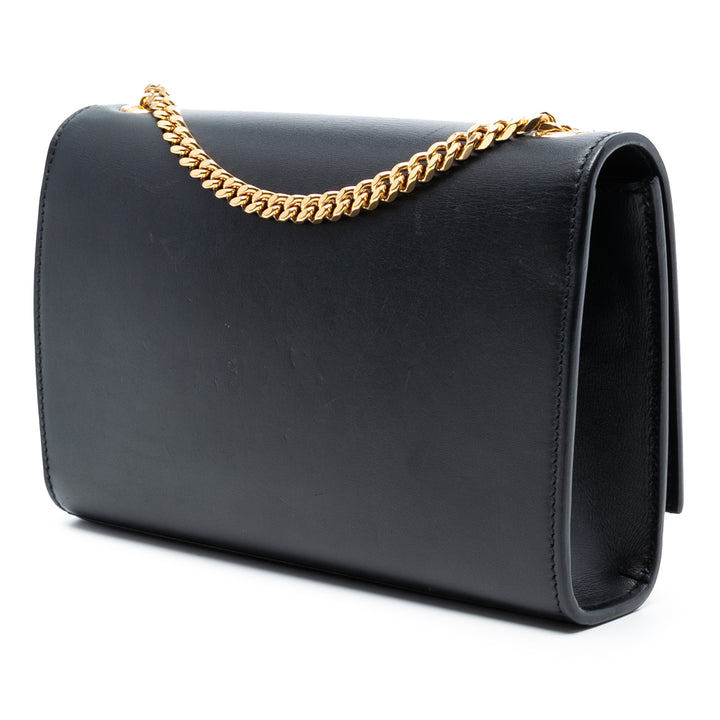 Saint Laurent Small Cuir Monogram Kate Tassel Sac porté croisé Noir – GABY PARIS Authentique