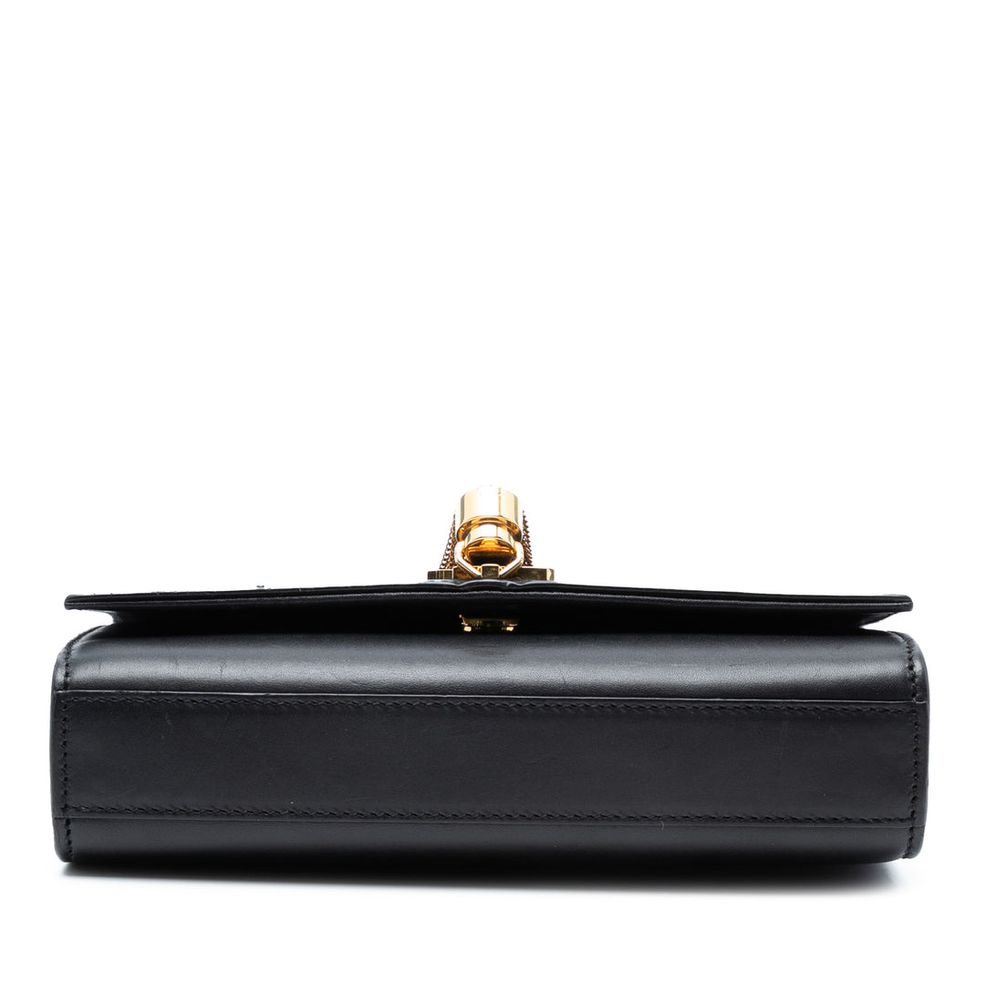 Saint Laurent Small Cuir Monogram Kate Tassel Sac porté croisé Noir – GABY PARIS Authentique