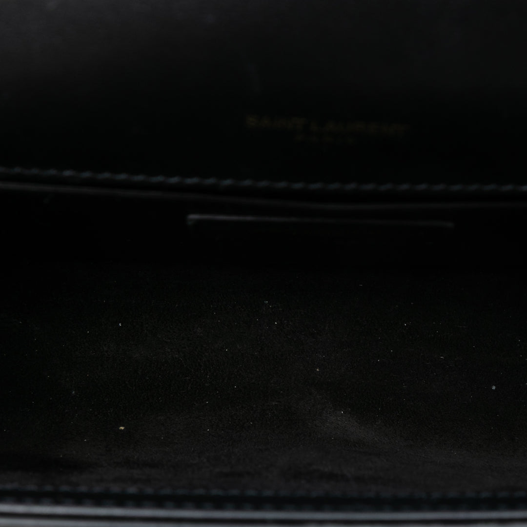 Saint Laurent Small Cuir Monogram Kate Tassel Sac porté croisé Noir – GABY PARIS Authentique