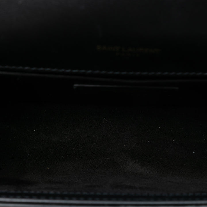 Saint Laurent Small Cuir Monogram Kate Tassel Sac porté croisé Noir – GABY PARIS Authentique