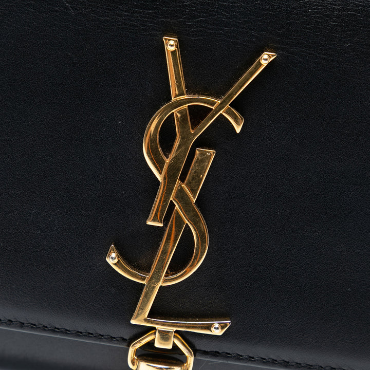 Saint Laurent Small Cuir Monogram Kate Tassel Sac porté croisé Noir – GABY PARIS Authentique