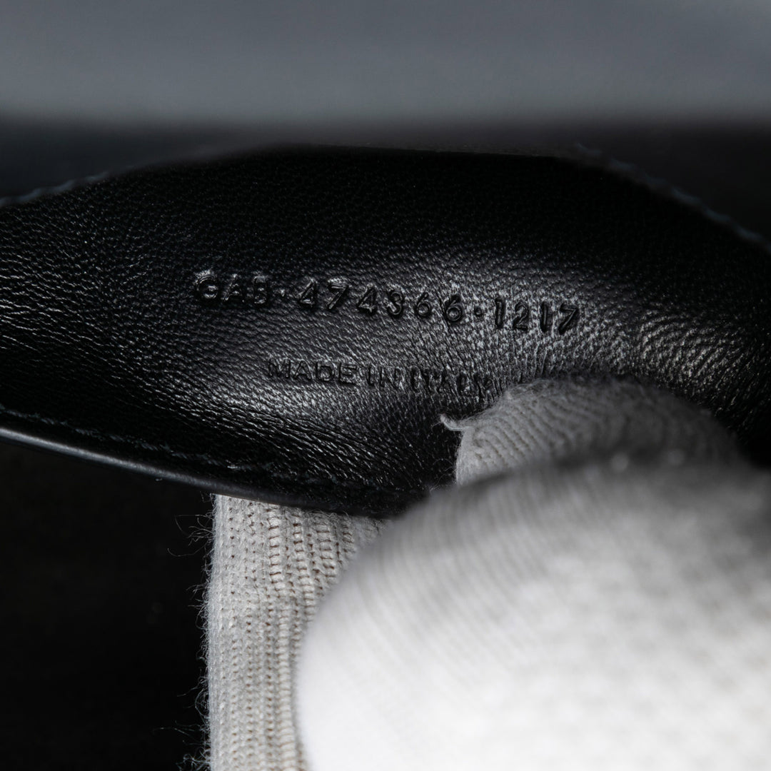 Saint Laurent Small Cuir Monogram Kate Tassel Sac porté croisé Noir – GABY PARIS Authentique