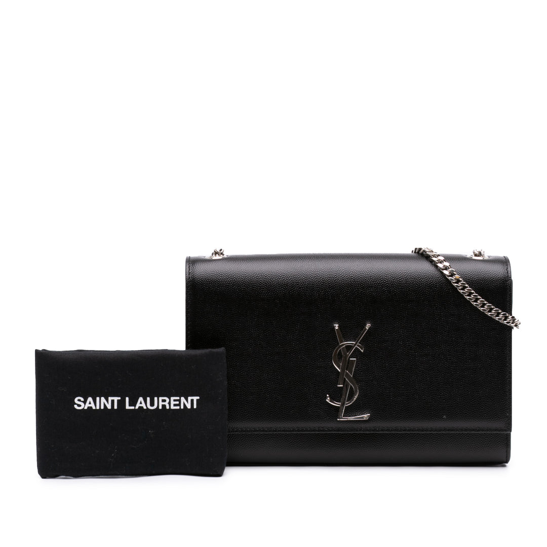 Grain De Poudre Kate Sac Moyen Monogram Noir
