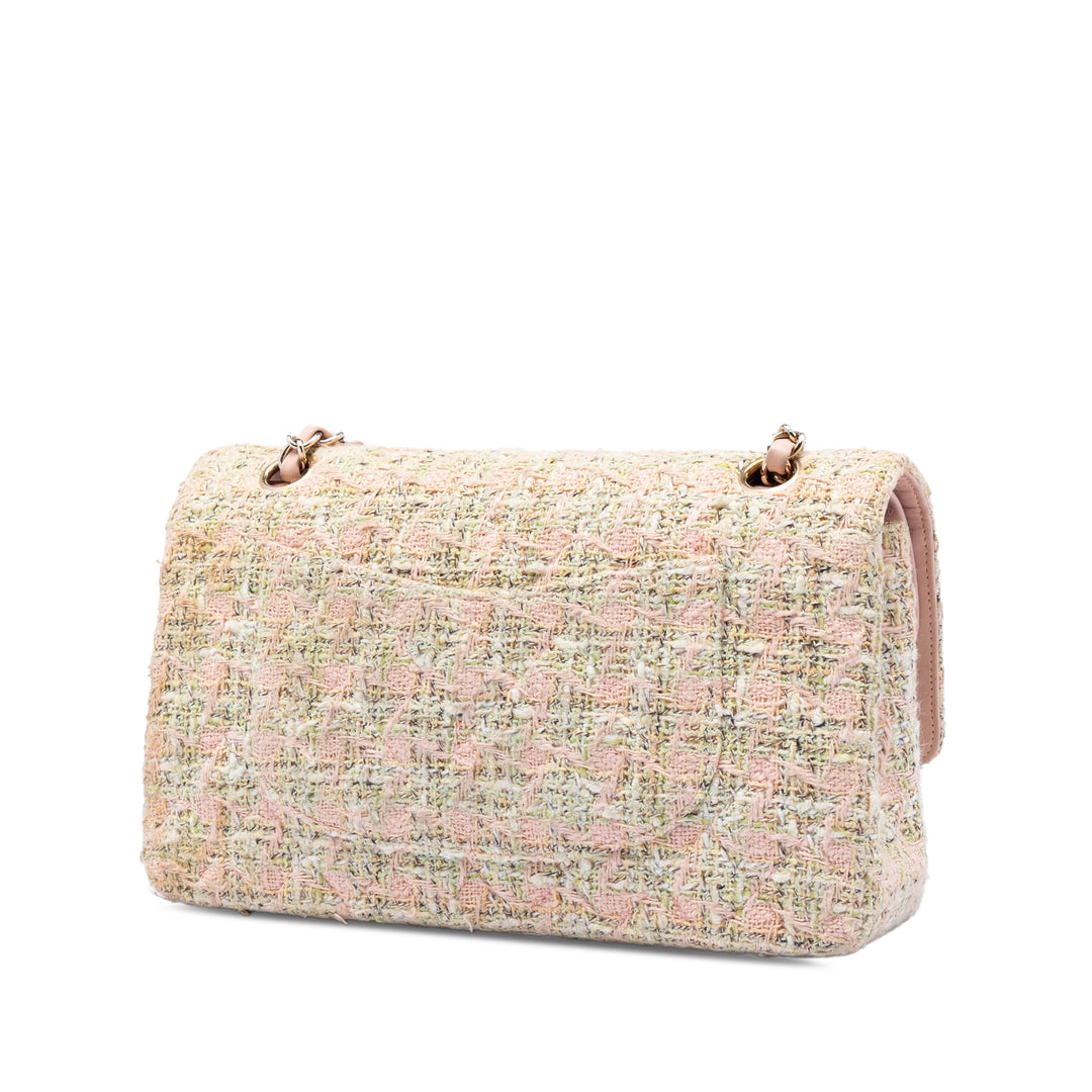 Chanel Medium Classic Tweed Double rabat