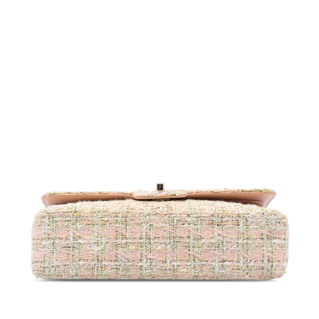 Chanel Medium Classic Tweed Double rabat