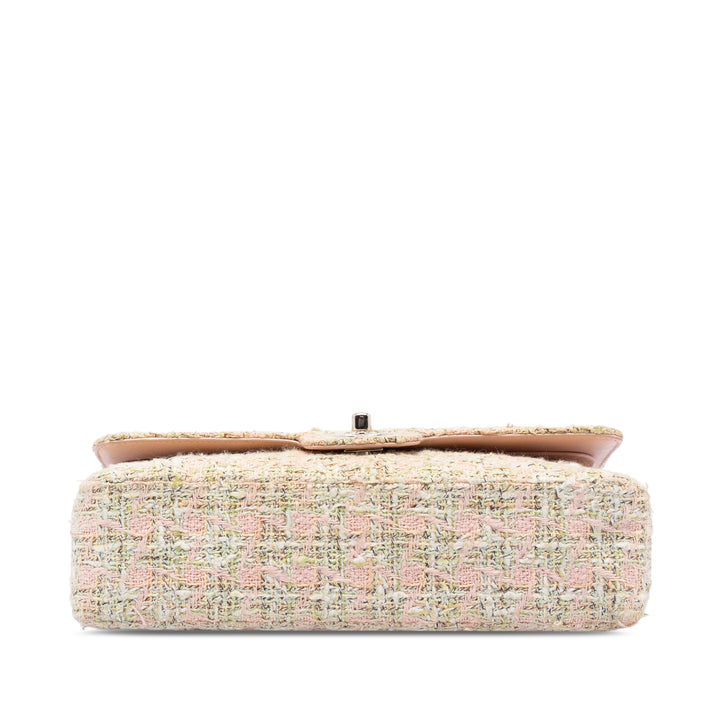 Chanel Medium Classic Tweed Double rabat