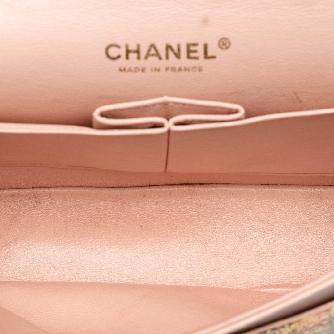 Chanel Medium Classic Tweed Double rabat
