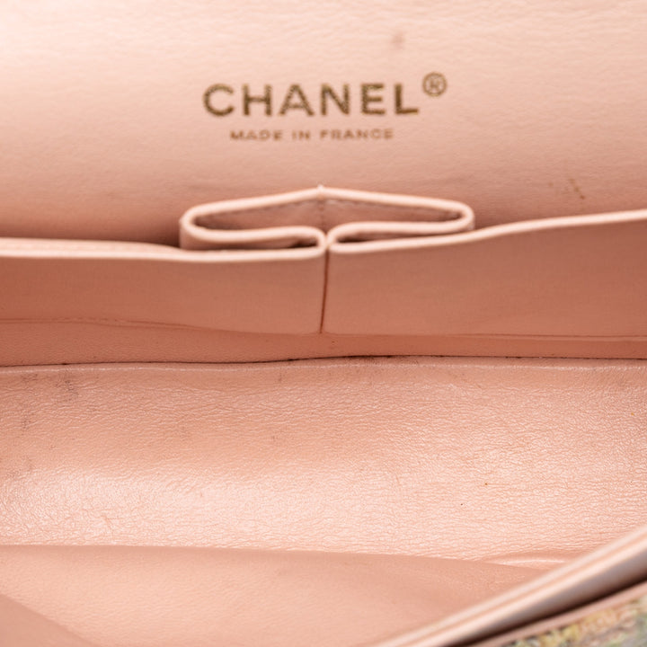 Chanel Medium Classic Tweed Double rabat