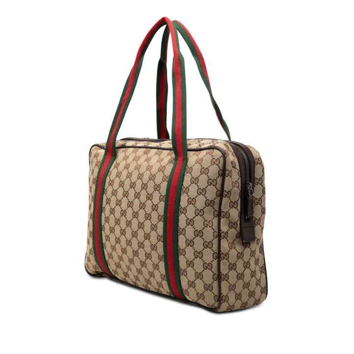 Gucci GG Toile Web Business Sac