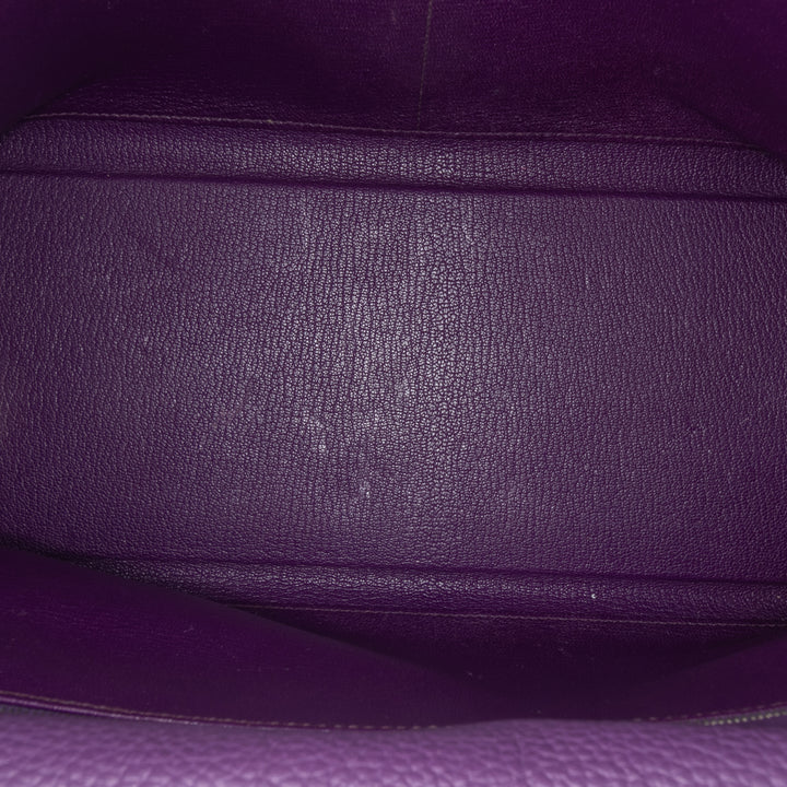 Hermès Togo Kelly II Retourne 35 Violet – GABY PARIS Authentique