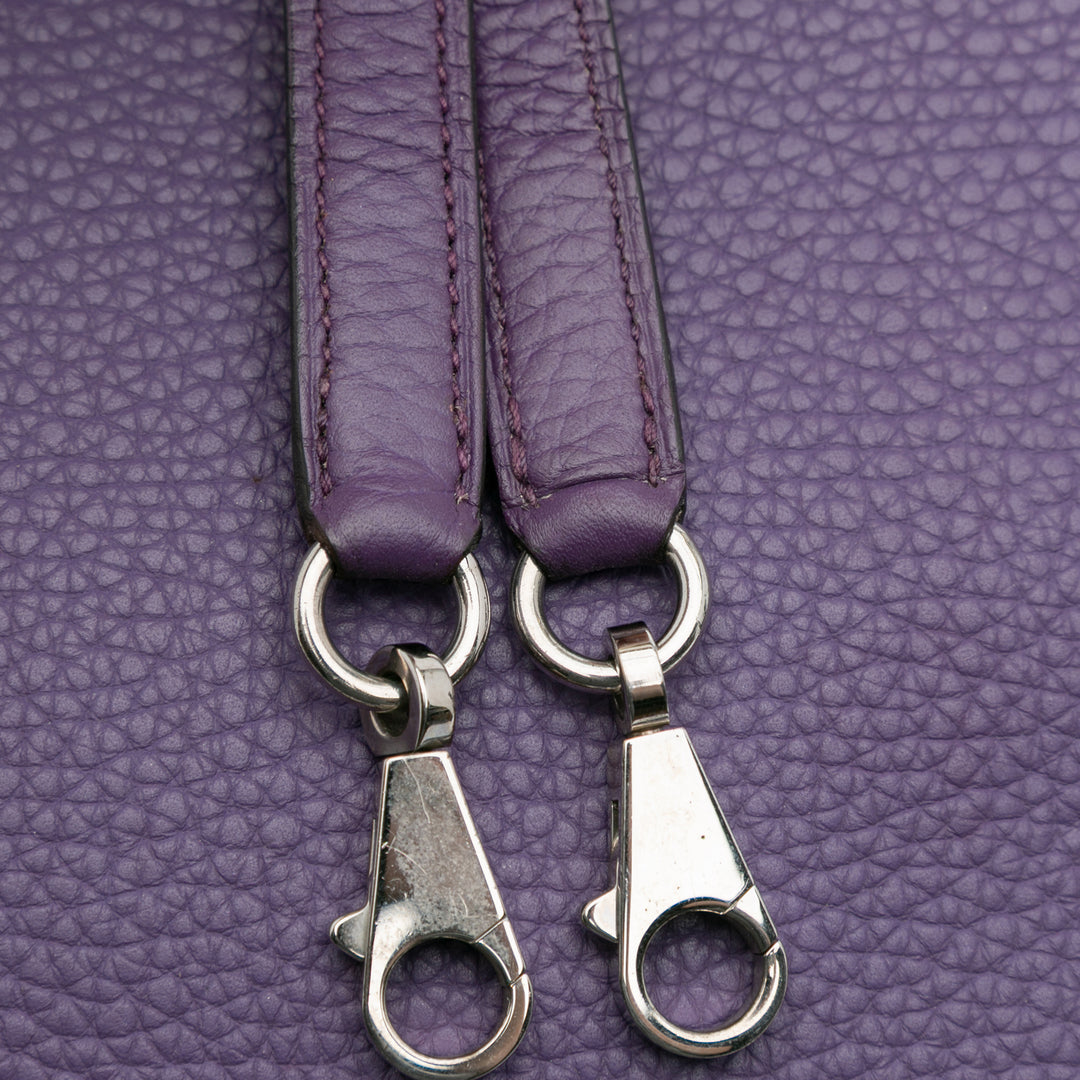 Hermès Togo Kelly II Retourne 35 Violet – GABY PARIS Authentique
