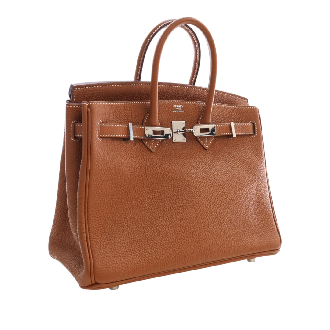 Birkin Retourne 25 Togo Marron