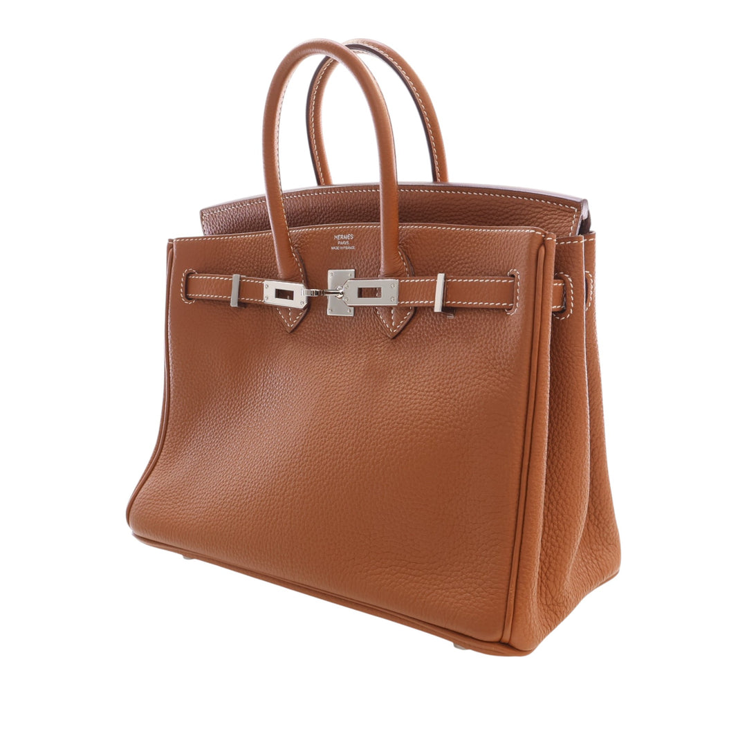 Birkin Retourne 25 Togo Marron