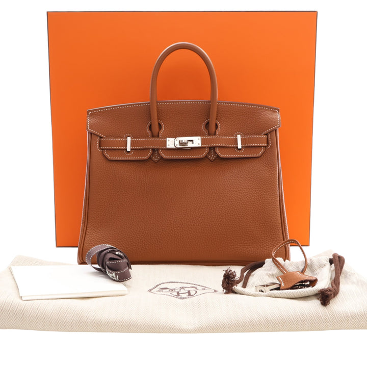 Birkin Retourne 25 Togo Marron