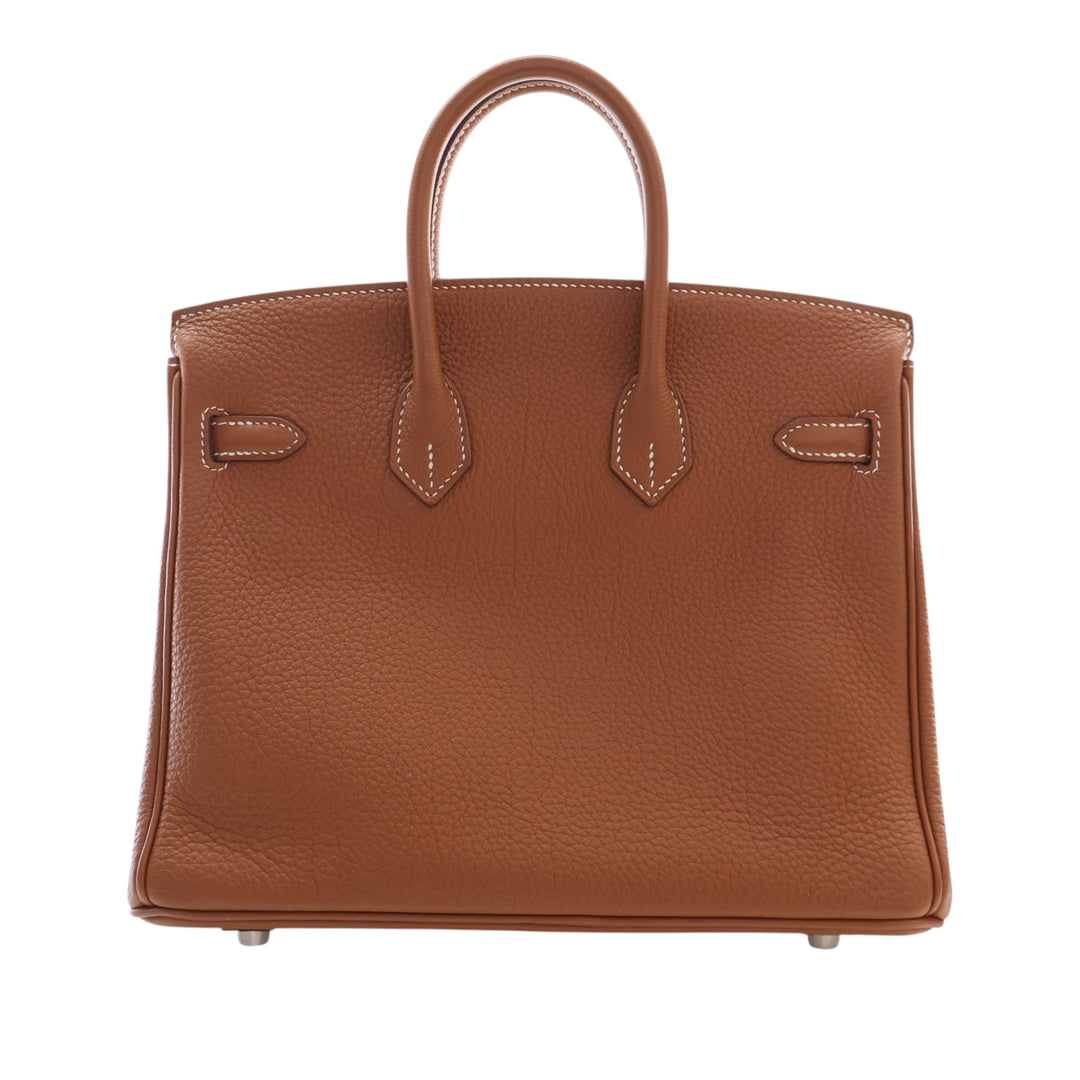Birkin Retourne 25 Togo Marron