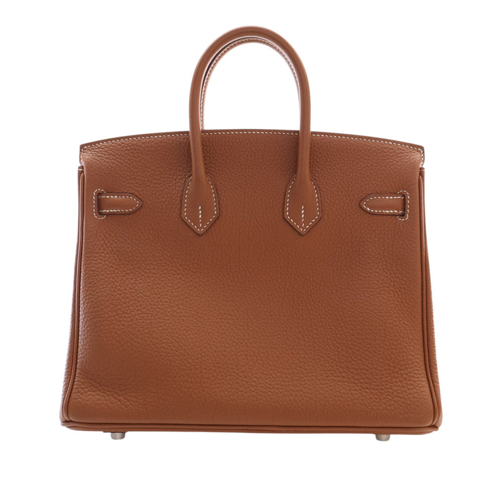 Birkin Retourne 25 Togo Marron